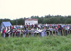 Сбор старшеклассников в Копачево